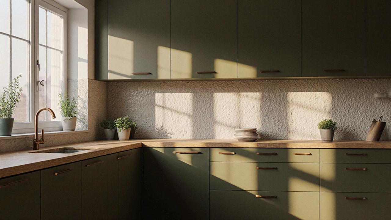 Какой цвет в тренде 2024 года для кухонной мебели?